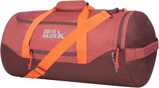 Eddie Bauer Stowaway Packable Duffel Bag | Travel | Foldable | Lightweight | Durable | Ripstop Polyester