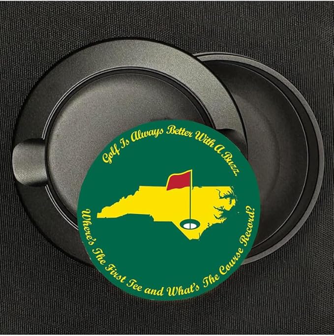 Brotherhood Metal Nicotine Pouch Can - Aluminum Container for Zyn - 2.75x2.75x0.85 inches - North Carolina