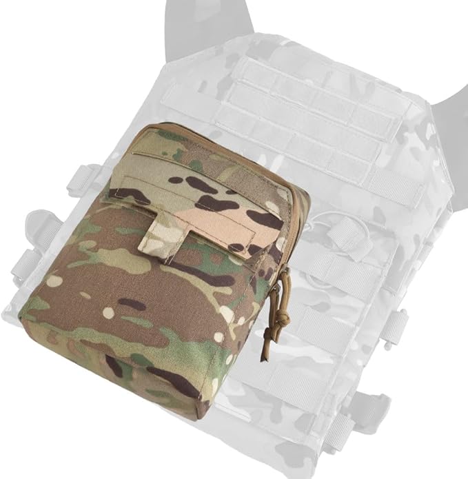 Tactical Storage Pouch Utility Sundry Tool Bag for Waist Belt Airsoft Hunting Vest Organizer