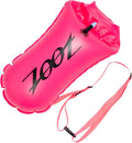 Zoot Ultra Swim Safety Buoy &amp Dry Bag High-Visibility Open-Water Safety Floatation Device with Storage for Long-Distance Swimming Training Sessions (15L) - Neon Pink - 15L