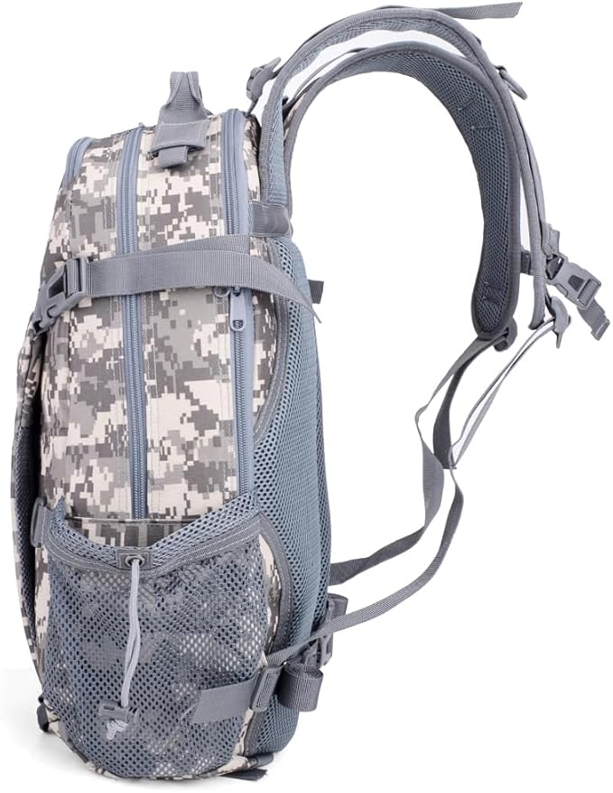 Tactical Military Assault 30L Travel Backpack Army 3-Day Assault Pack for Camping Hunting Trekking Outdoor Survival Range Molle Bag with Multi-Compartment Storage Army Combat