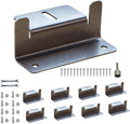 Solar Panel Mounting Brackets Z Bracket with Nuts and BoltsSuitable for 50W to 150W Solar Panels on RVBoatsMotorhome Cabins Sheds GaragesOff Grid Stainless Steel 2 Units (8PCS)