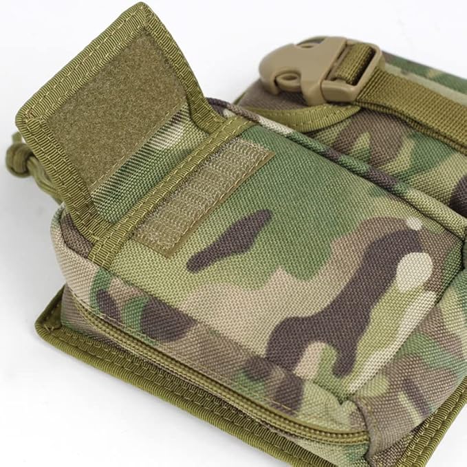 Tactical EDC Pouch Molle Belt Waist Gadget Tool Bag Compact Utility Pouch 1000D Nylon