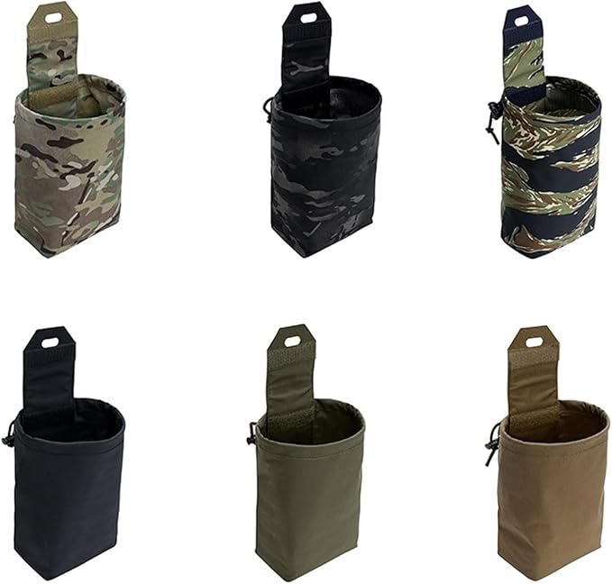Compatible For Tactical Foldable Recycling Bag Dump Pouch Drop durable Mini(MCBK)