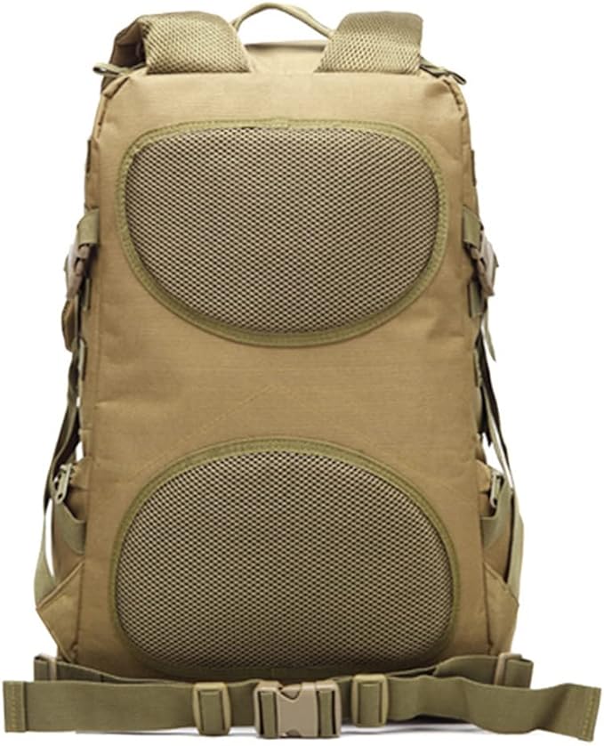 Outdoor Sports Pack Hiking Bag Tactical Rucksack Camo Knapsack Combat Camouflage Tactical 55L 3P Molle Backpack