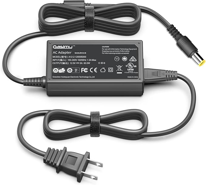 12V AC Adapter Compatible with PAXCESS Rugged330 Rugged 330 Capacity 330W Portable Camping Generator Power Station Rockpals BALDR Baldr330 330W Portable Solar Generator Power Supply Charger
