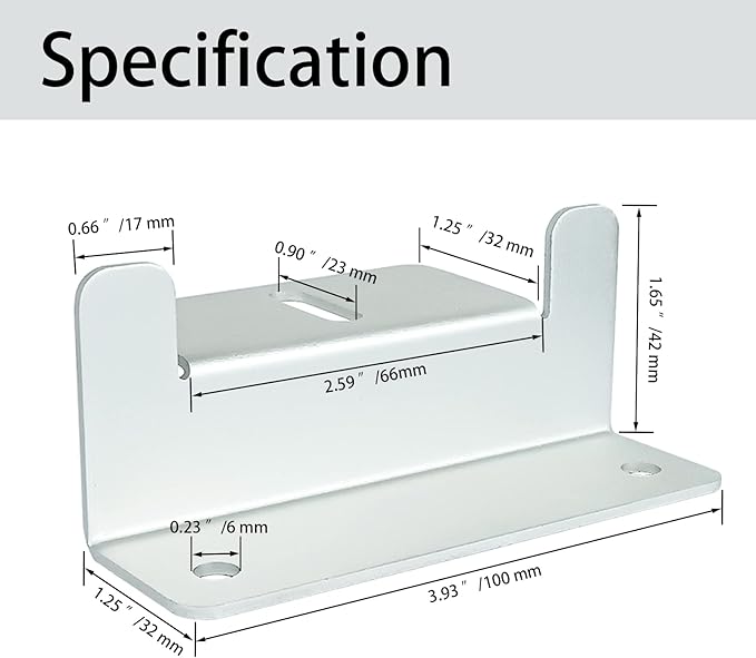 D&ampONEHOS Solar Panel Mounting Z Brackets Lightweight Aluminum Corrosion-Free Construction for RVs Trailers Boats Yachts Wall and Other Off Gird Roof Installation 16 Units per Set