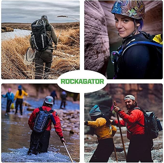 Rockagator Waterproof Backpack - HYDRIC Series Water Proof Floating Dry Bag River Pack (Desert Tan 40 L)