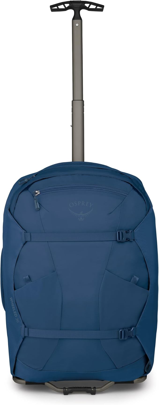 Osprey Farpoint Fairview 36L Wheeled Travel Pack - Carry On Luggage with Wheels - Rolling Backpack Travel Bag Antique Blue