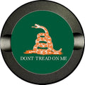 Brotherhood Metal Zyn Can | Metal Container for Zyn | Don't Tread on Me Flag | Gadsden Flag | Green Orange White