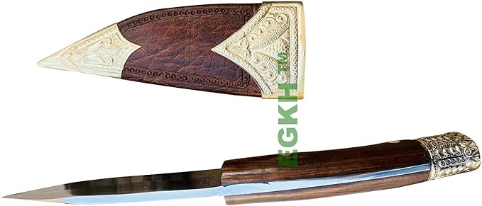 Kukri Factory Outlet - 5 Custom Handmade Hunting Knife - Full Tang Pocket Khukuri Knife Camping Tactical Outdoor Survival Tool
