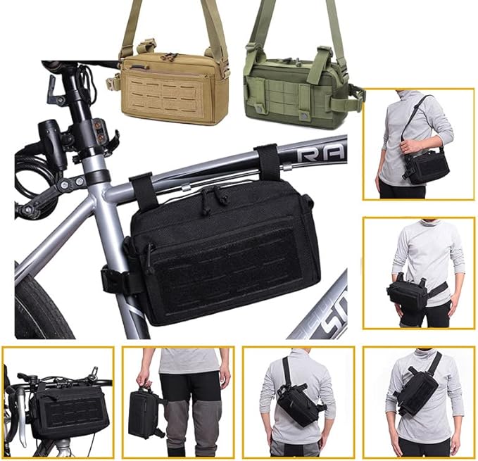 Outdoor Sports Airsoft Gear Molle Assault Combat Hiking Pack Accessory Camouflage Kit Pouch Tactical Small Bag