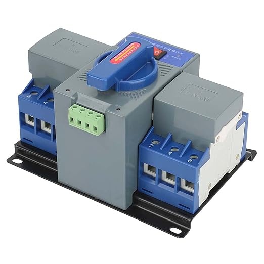 Transfer Switch 1pcs Mini 63A 3P Power Automatic Transfer Switch Generator Changeover Switch