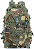 Genérico Compatible For 25L/15L Tactical Backpack Outdoor Survival CampingHiking Waterproof Sports(25L-Camouflage)