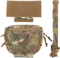 Tactical Vest Sub Abdominal Pouch Dump Drop Pouch Hunting Vest Fanny Pack Quick Release Airsoft Vest Expansion Gear