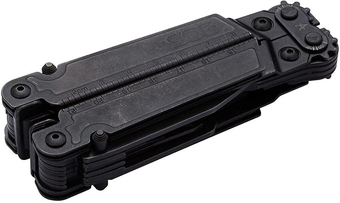 SOG PowerAccess Assist Full-Sized Well-Rounded Daily Use Multi-Tool | One-Handed Assisted Opening | 21 Tools Black