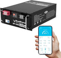 48V 100Ah LiFePO4 Battery 5120Wh Lithium Battery with 100A BMS Up to 10000+ Rechargeable Cycles Support in Series/Parallel Perfect for RV Camping Solar Power Storage (48V*100Ah)