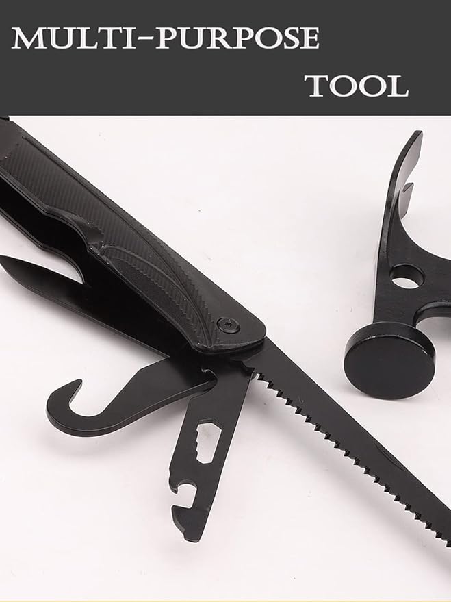 Outdoors Tactical Engineer Nail Remover Hammer Multifunctional Tent Stake Mallet Camping Portable Hammer Hiking Tools
