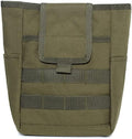 Outdoor Sports Airsoft Gear Molle Combat Hiking Bag Vest Accessory Camouflage Recycle Pack Tactical Foldable Dump Pouch