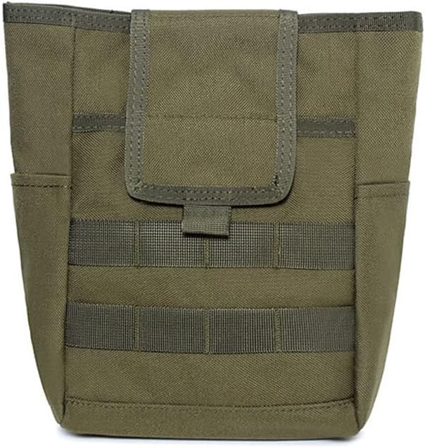 Outdoor Sports Airsoft Gear Molle Combat Hiking Bag Vest Accessory Camouflage Recycle Pack Tactical Foldable Dump Pouch