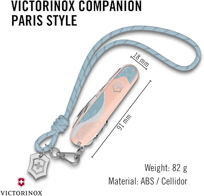 Victorinox Live to Explore Companion Swiss Army Knife 16 Function Swiss Made Pocket Knife Paris Style
