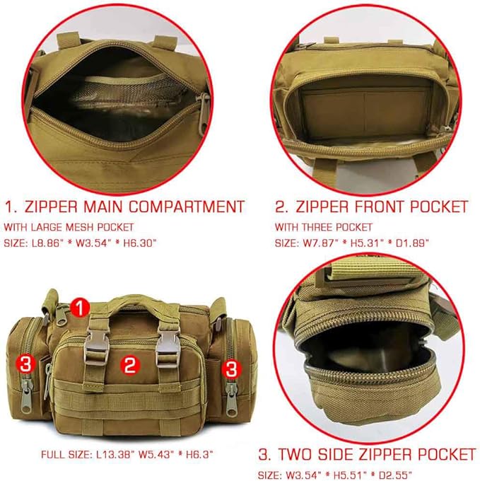 Molle Seat Back Organizer with 5 Pouches Tactical Seat Covers Molle Tactical Vehicle Organizers Panel Car Seat Covers Protector for Truck