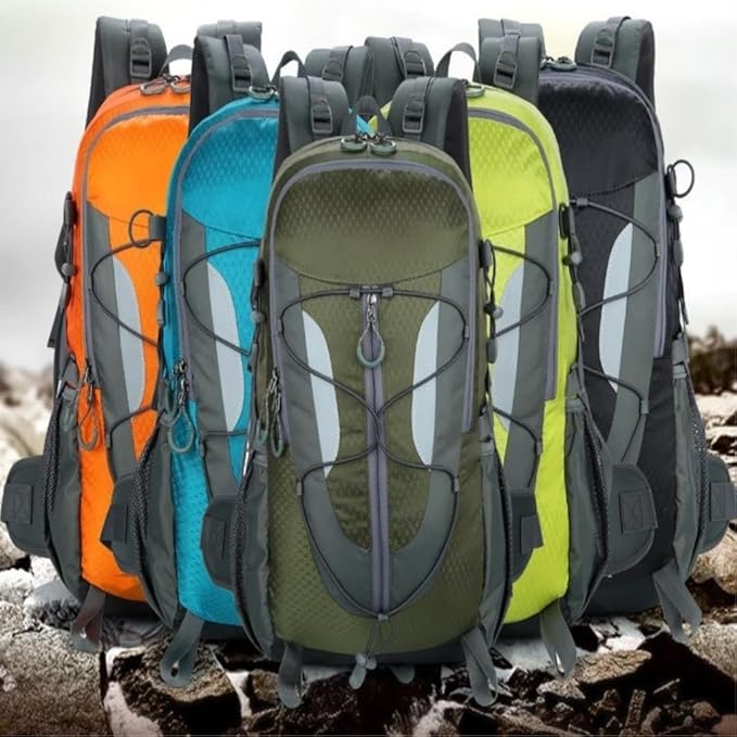 Backpack Outdoor Travel Mountaineering Bag Large Capacity Water-Repellent Hiking Backpack Simple Style Computer Backpack Travel Backpack (Color : 1 Size : F)