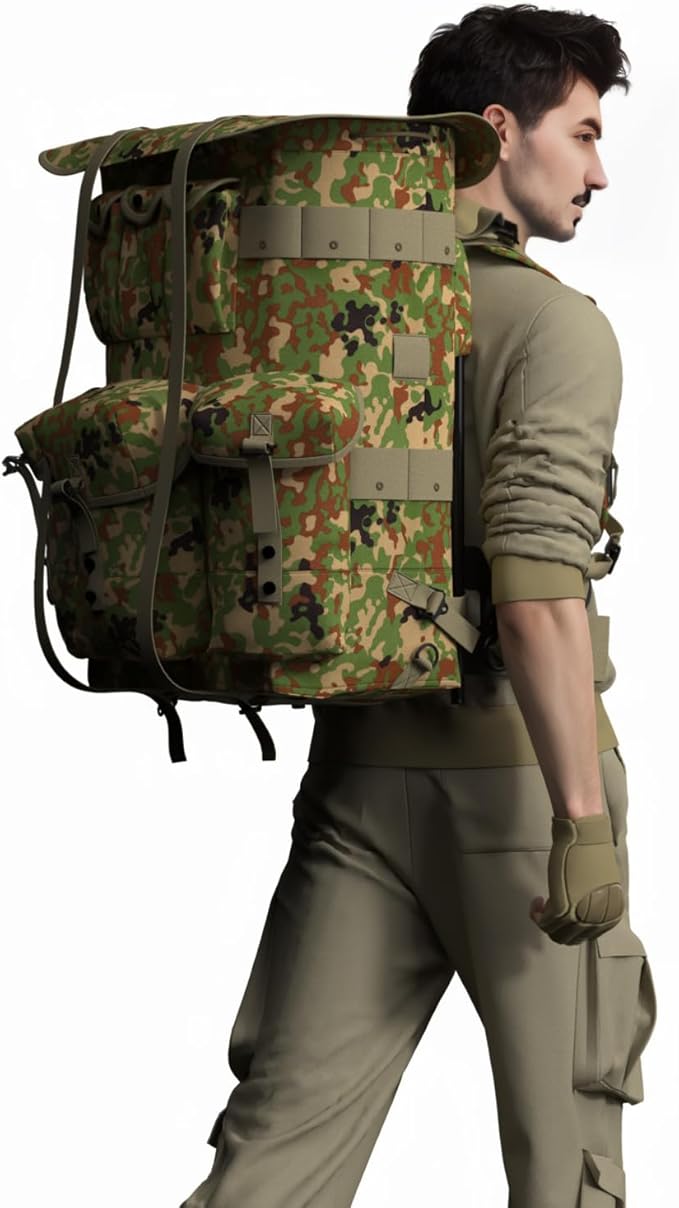 MT Military Alice Pack Large Army Survival Combat ALICE Rucksack Backpack 55L SDF Camo