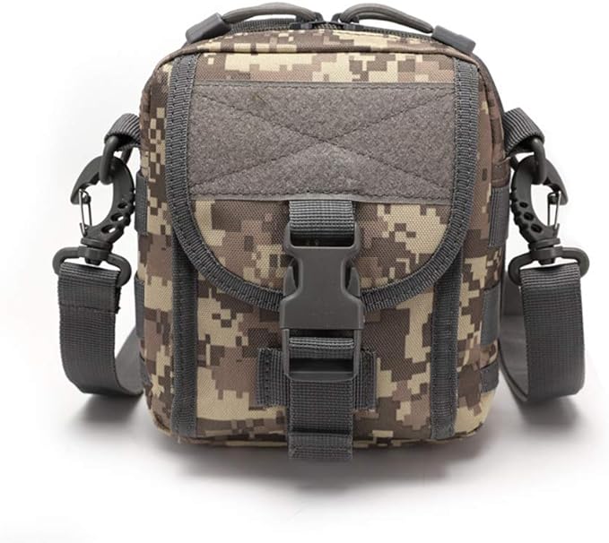 Outdoor Sports Airsoft Gear Molle Assault Combat Hiking Pack Accessory Camouflage Kit Pouch Tactical Small Bag