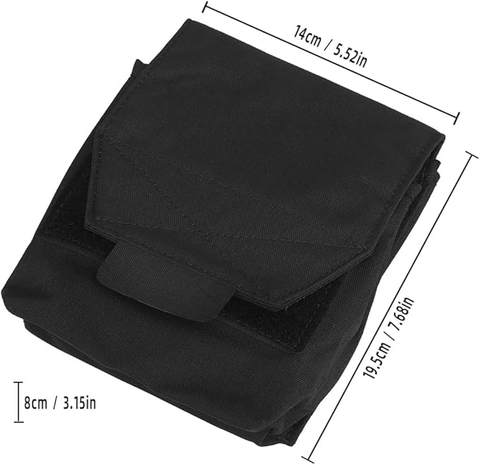 Tactical MOLLE 9MM/5.56 Mag PouchMultifunctional Groceries Pouch Military Utility Waist Bag Mobile Phone Fanny Pack for Vest Belt