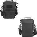 6L Military Camouflage Crossbody Pack Water Proof Tactical One Strap Small Bag with Detachable Strap