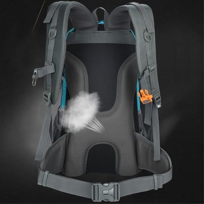Backpack Outdoor Travel Mountaineering Bag Large Capacity Water-Repellent Hiking Backpack Simple Style Computer Backpack Travel Backpack (Color : 1 Size : F)