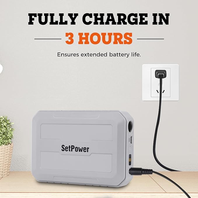 Setpower PG216Wh Portable Power StationMagnetic Power BankOutdoor Generator for SetPower 12V Refrigerator PT35/PT45/PT55/RV45S Home Backup Outdoor Emergency RV Van Hunting