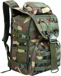 Camping Backpacks for Men Women Outdoor Tactical Oxford Cloth Backpack Large Capacity Hiking Travel Duffle Bags (A/Multicolor)