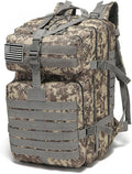 Military Tactical Backpack Large Army 3 Day Assault Pack Molle Bag Backpacks (ACU)