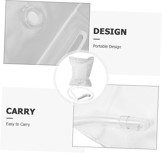 Compact Camping Shower Bag Camping Product Portable Shower for Hiking Beach Use
