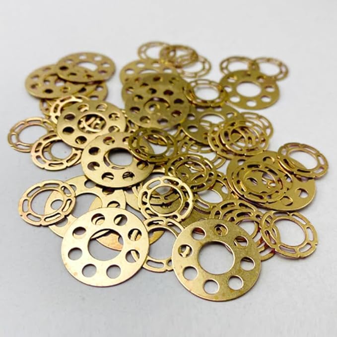 2 Sets Custom Gasket Brass Washers Fit for Chris Reeve Large Sebenza Umnumzaan