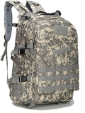36-55L Military MOLLE Backpack for Men and Women Rucksack Tactical Assault Pack Bag for Hunting Camping Trekking (ACU)