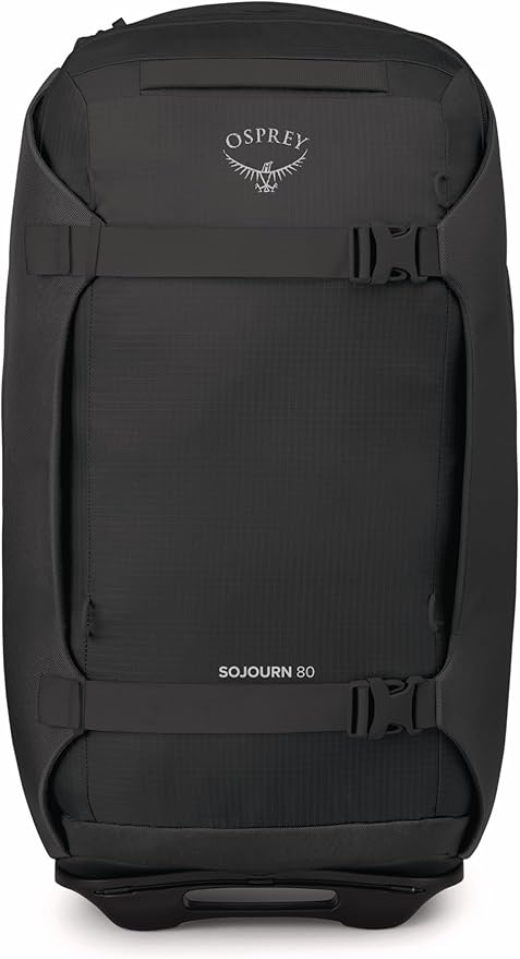 Osprey Sojourn 28/80L Wheeled Travel Backpack with Harness Black