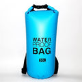 Outdoors Waterproof Dry Bag 30L Floating Waterproof Bag with Nylon Buckle Roll-top Drying Bag (Color : Blue)
