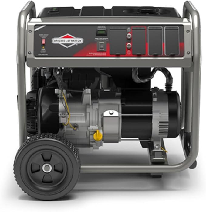 Briggs and Straton 6500W Portable Generator Outdoor Electric Start
