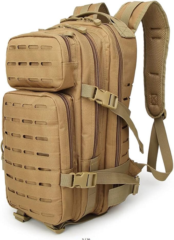 Outdoor Sports Pack Hiking Bag Tactical Rucksack Camo Knapsack Combat Camouflage Tactical Molle 30L Backpack