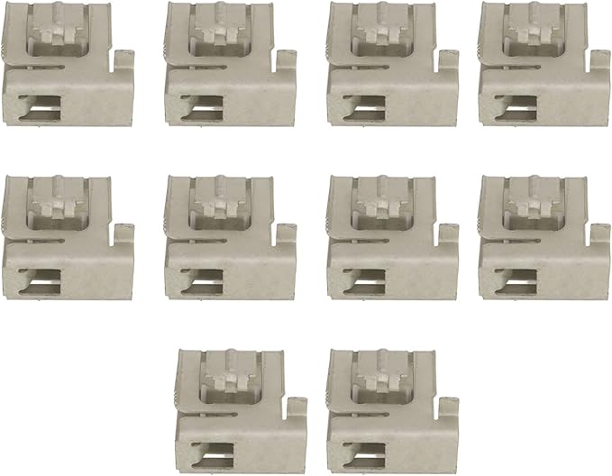 10 Pcs Solar Rail Mounting Bracket Wear Spring Steel Quick Assembly Solar Panel Installation BuckleSolar Panel Mounting Bracket Solar Wind Power Parts