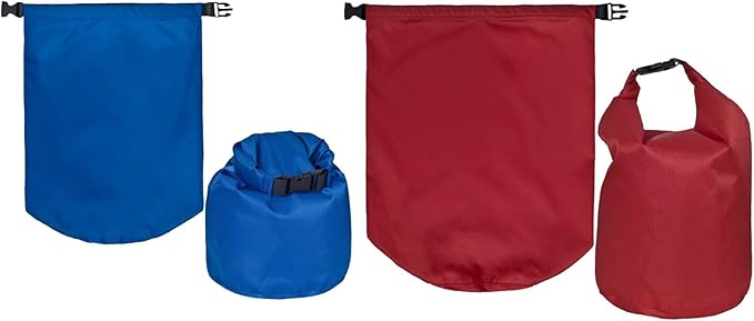 Trespass Euphoria 2 Piece Dry Bag Set (2.2 and 3.3 Gal) (One Size) (Assorted)