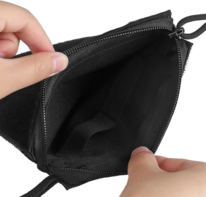 Tactical Admin Pouch with Hook and Loop Quick Release Side Tool Storage Insert Organizer Bag - Universal for Tactical Gear Backpack