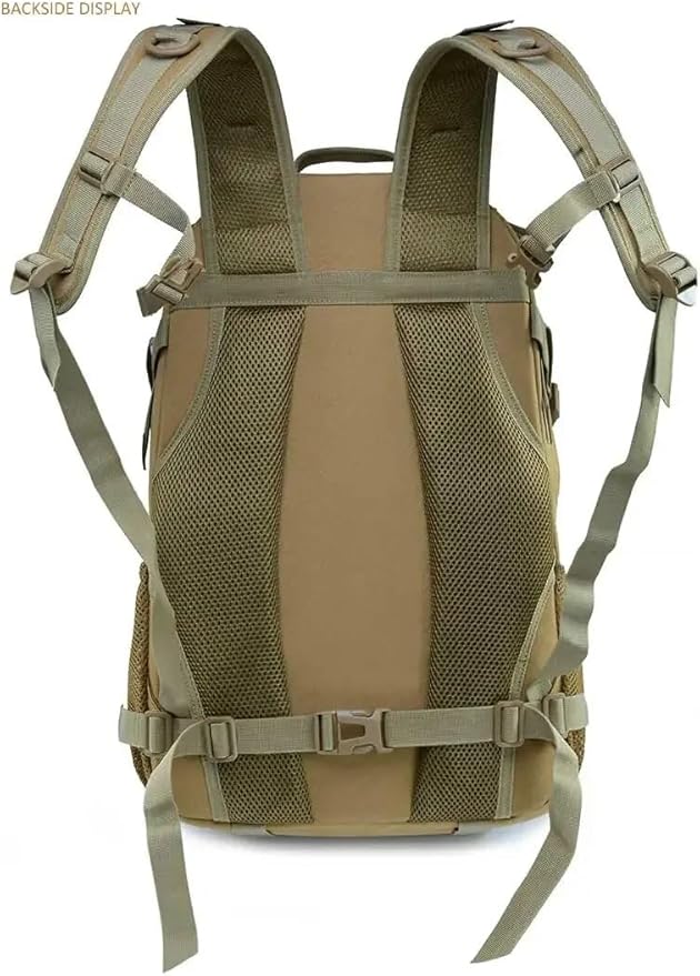 Tactical Backpack 30L Assault 3P Pack Molle Bag Men's Outdoor Sport Travel Camping Hunting Army Mountaineering Military Rucksack(camo 5)