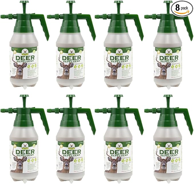 Bobbex B550170 Ready to Use Deer Repellent with E-Z Pump Sprayer 48-Ounce - 8 Case Pack