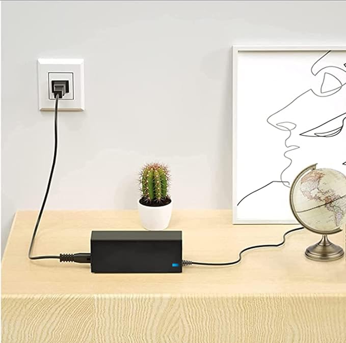 AC/DC Adapter Compatible with BLUETTI EB55 EB55-GY EB55-OR Power Station Solar Generator LiFePO4 25-28V/10A 700W 537Wh Battery T200 Backup Supply Cord Cable Charger Mains PSU