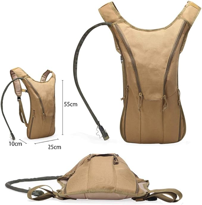 Outdoor Sports Hiking Bag Tactical Assault Combat Camouflage Tactical Water Pack Hydration Pack
