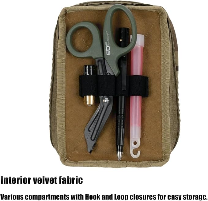Tactical Dump Pouch MOLLE Accessories Carry Pouches Belt Outdoor Storage Waist Pack for Party Travel Hiking